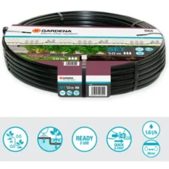 Gardena micro-drip hæk-/busksæt, 50 m