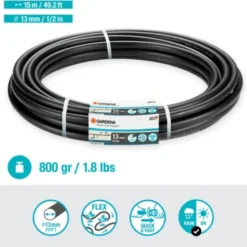 Gardena micro-drip hovedrør 13 mm 15 m
