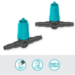 Gardena micro-drip justerbar rækkedrypvander 0-15l