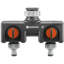 Gardena 2-vejs vandfordeler, 1" - 3/4"