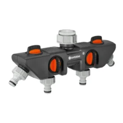 Gardena 4-vejs vandfordeler, 1" - 3/4"