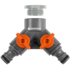 Gardena 2-vejs ventil, 1" - 3/4"