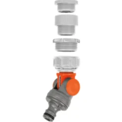 Gardena vinklet hanekobling, 1" - 1/2"