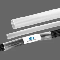 GD transparent krympeflex med lim 120 cm, 24/8 mm