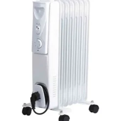 Gelia oliefyldt gulvradiator 230V