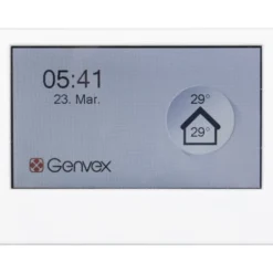Genvex LSC Optima Touch ES1086 display