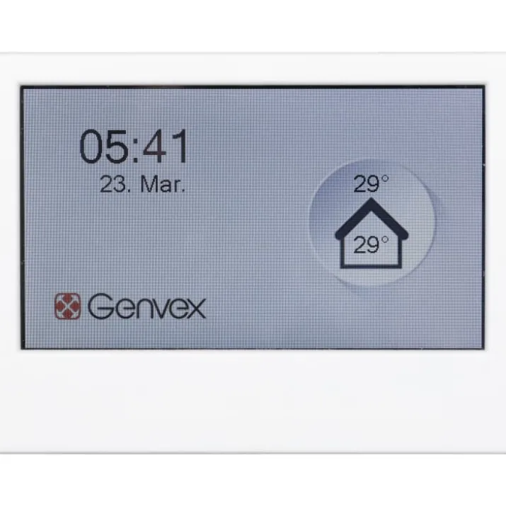 Genvex LSC Optima Touch ES1086 display
