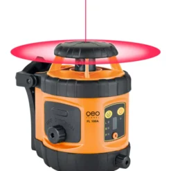 Geo Fennel FL190 rotationslaser med FR45 modtager, rød