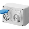 Gewiss CEE stikkontakt, 3P, 16A, 230V, IP44