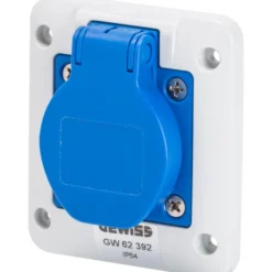 Gewiss CEE vægudtag, 2P+E, 200-250V, 16A