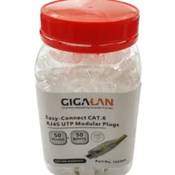 GIGA-LAN RJ45 Easy-Connect netværksstik, 50-pak