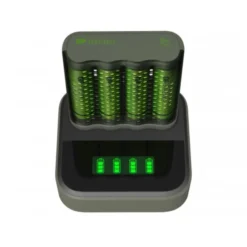GP ReCyko Speed oplader + ladestation og 4 x AA batterier