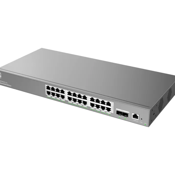 Grandstream GWN7803PL Pro switch, L2, 24X1G, 2XSFP+, 24XPoE, 250W