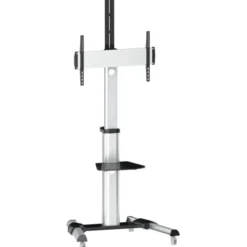 Gulvstander fjernsyn med hjul & tiltning, 37-70"/50kg
