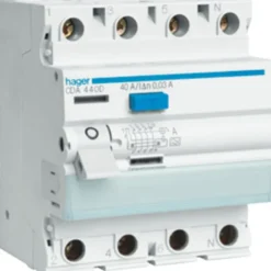 Hager CFA463K PFI relæ kl. A, 300mA, 4P, 63A