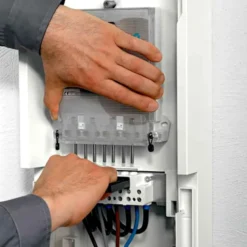 Hager kortslutterhåndtag til målerudskiftning