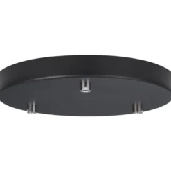 Halo Design baldakin, 3 udgange, sort