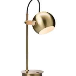 Halo Design DC genopladelig bordlampe, messing