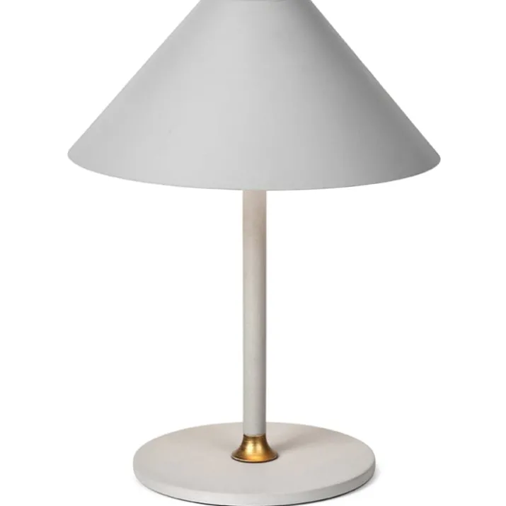 Halo Design Hygge genopladelig bordlampe, H20 cm, lysegrå