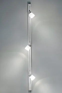 Halo Design Track Glass 1F skinnespot, hvid