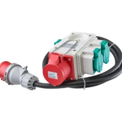 Heatcom forgrener, CEE-CEE 5P, 3xDK, 1 stk. 400V 16A 5P