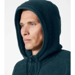 Helly Hansen Heritage fiberpelsjakke med hætte, marineblå, str. 2XL