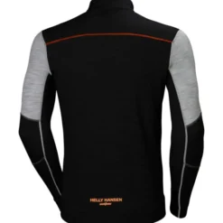 Helly Hansen Lifa Merino termoundertrøje, grå/sort, str. 2XL