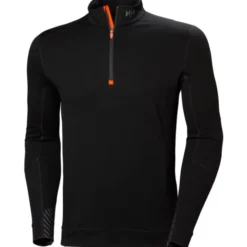 Helly Hansen Lifa Merino termoundertrøje, sort, str. 2XL
