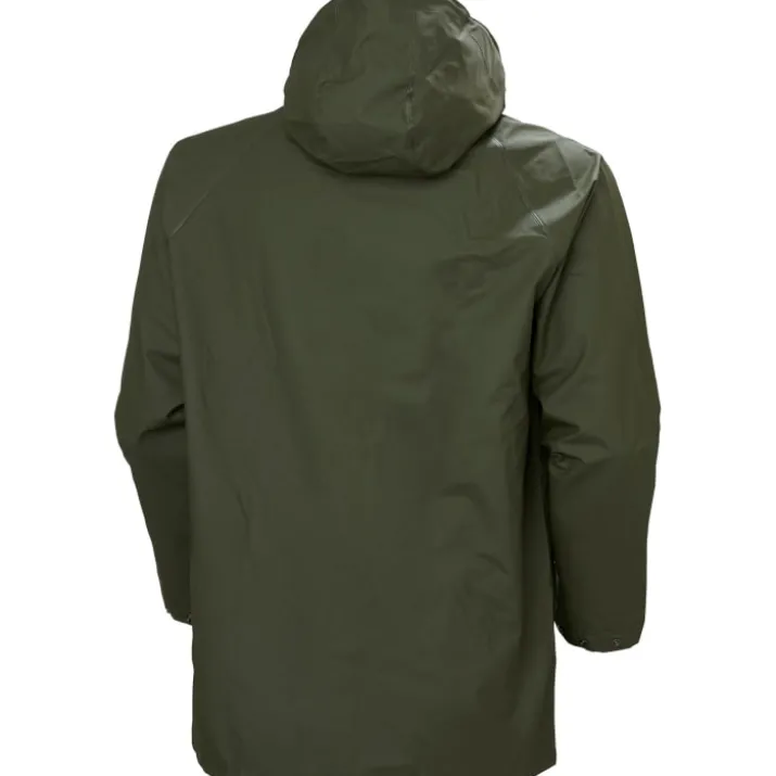 Helly Hansen Mandal regnjakke, mørkegrøn, str. 2XL