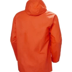 Helly Hansen Mandal regnjakke, mørkorange, str. 2XL