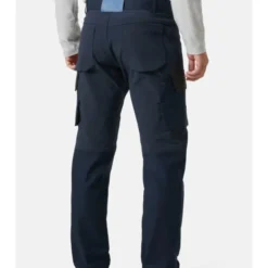 Helly Hansen Oxford servicebukser med 4-vejs stretch, marineblå/mørkegrå, str. C148