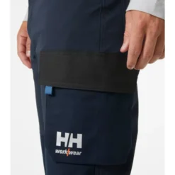 Helly Hansen Oxford servicebukser med 4-vejs stretch, marineblå/mørkegrå, str. C148