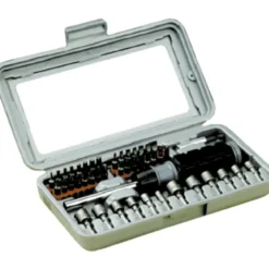 Hero mini topnøgle 1/4" & bitssæt 46 dele