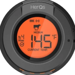 HerQs Dome, stegetermometer med trådløs display, appstyret