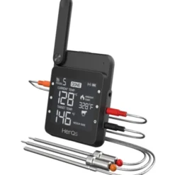 HerQs Professional, stegetermometer med trådløs display, appstyret