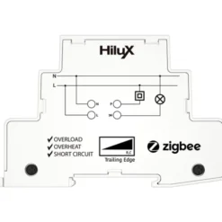 Hilux Zigbee DIN skinne lysdæmper, 250W