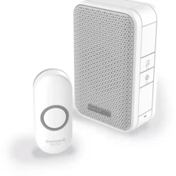 Honeywell Home dørklokke, trådløs, 150 m, hvid