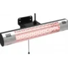 Hortus terrassevarmer, infrarød, vægmodel GT, 1500W, sort