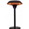 Hortus UFO terrassevarmer bordmodel, 800/1200/2000W