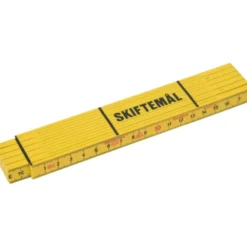 Hultafors 2 meter glasfiber tommestok i 12 led, med skiftemål