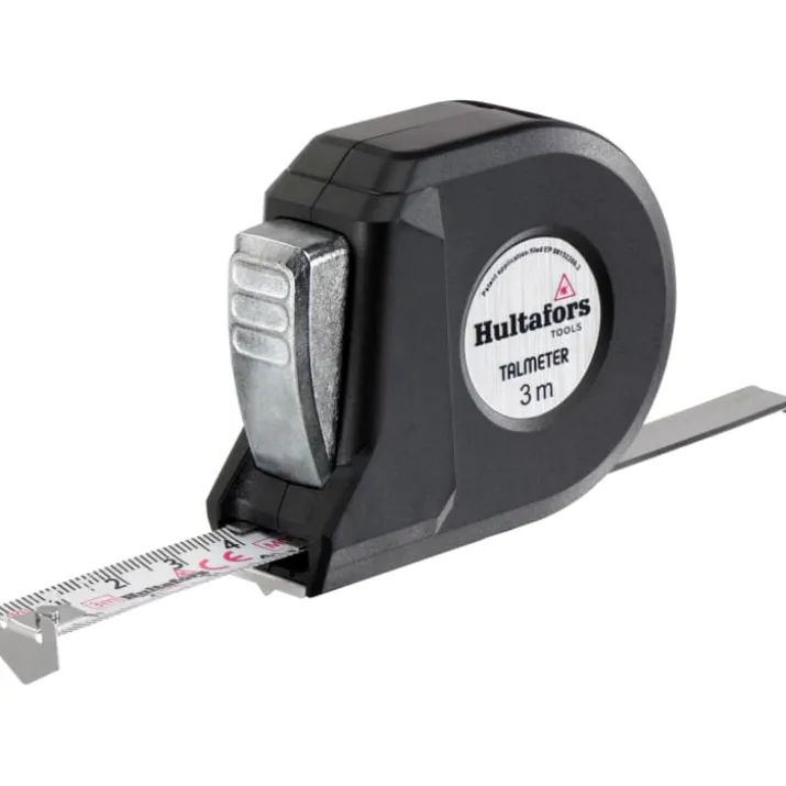 Hultafors målebånd m. afmærker 3meter
