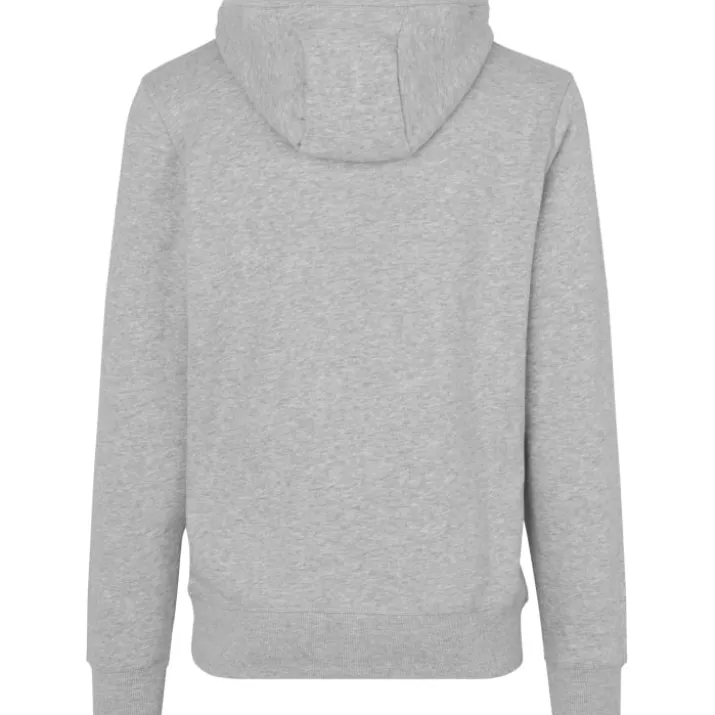 ID Core hoodie, gråmeleret, str. S