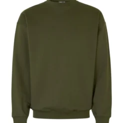 ID Game sweatshirt, olivengrøn, str. 4XL