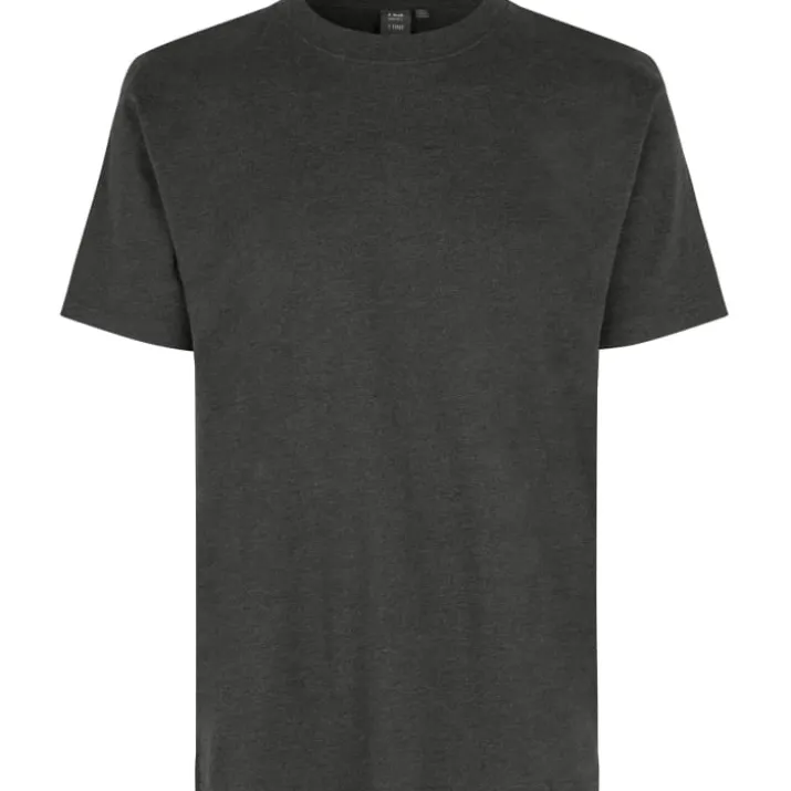 ID T-Time t-shirt, koksgrå meleret, str. 2XL