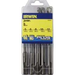 Irwin hammerborsæt (SDS+) 5-12mm - 5 dele