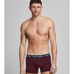Jack & Jones Solid boxershorts 10-pak, mørkegrøn, str. 2XL