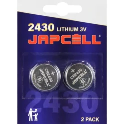Japcell CR2430 batterier, 2 stk.