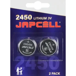 Japcell CR2450 batterier, 2 stk.