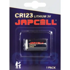 Japcell CR123 batteri, 1 stk.