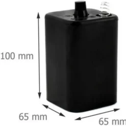 Japcell 4R25 batteri med fjeder, 1 stk.